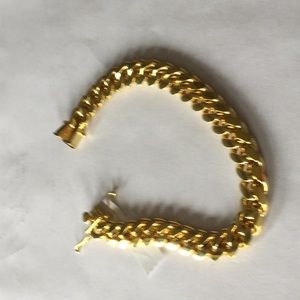 14k Gold Plated Sterling Silver Bracelet